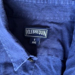 LINEN KIDS VILEBREQUIN SHIRT SIZE 6